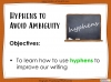 Hyphens to Avoid Ambiguity - KS3 Teaching Resources (slide 2/28)